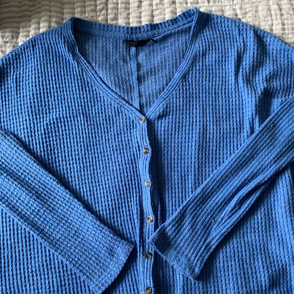 Out from Under button down top